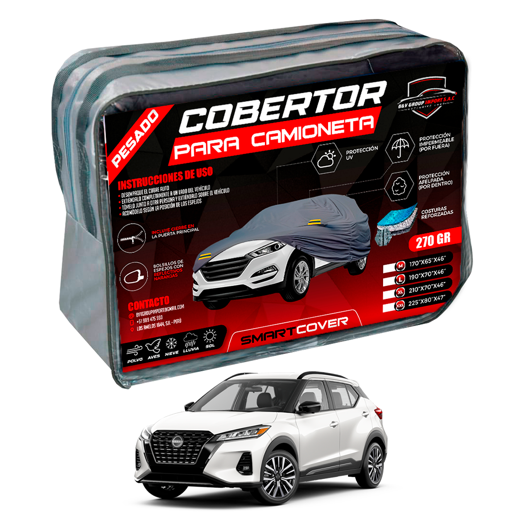 COBERTOR DE AUTO PARA NISSAN KICKS PLAY 2024-2026 - 1