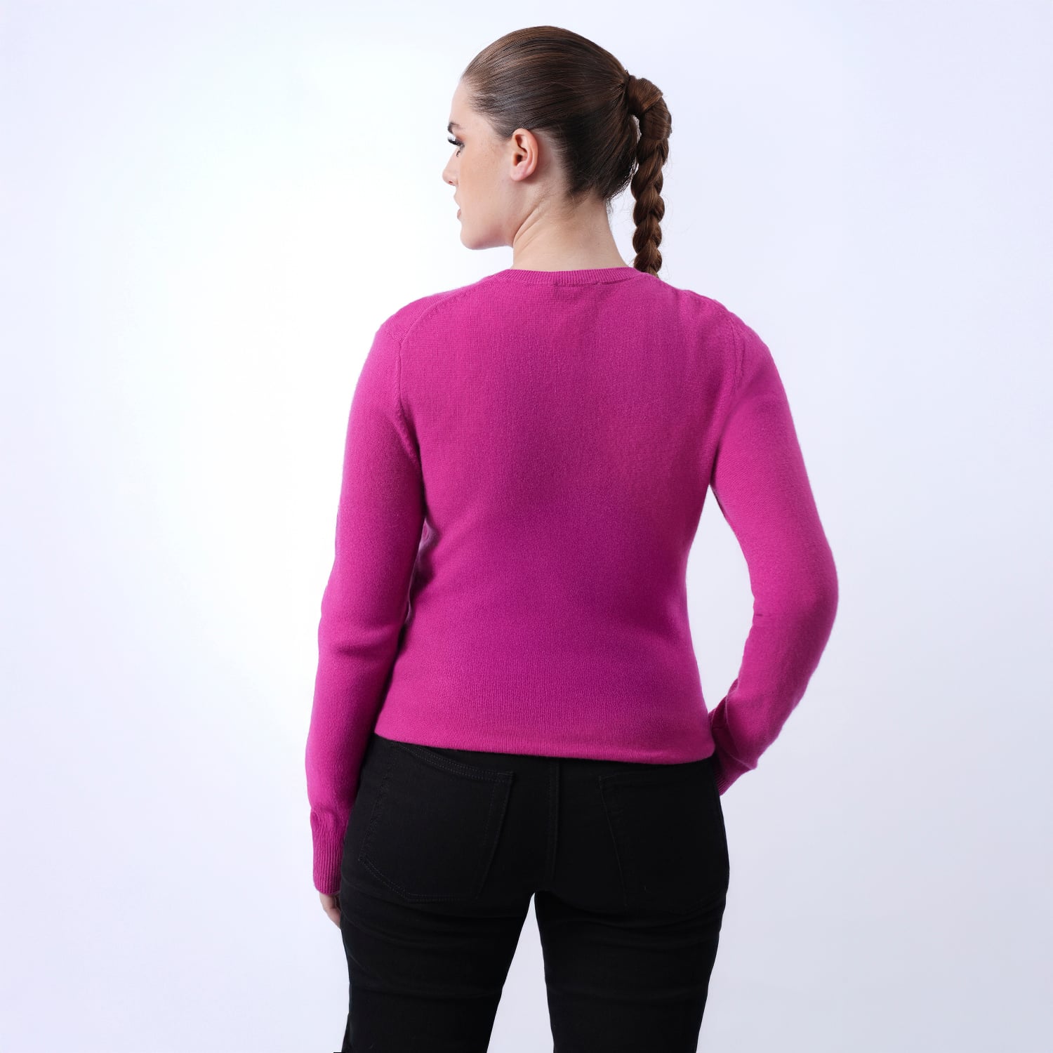 CHOMPA CUELLO REDONDO MUJER BENETTON - 2