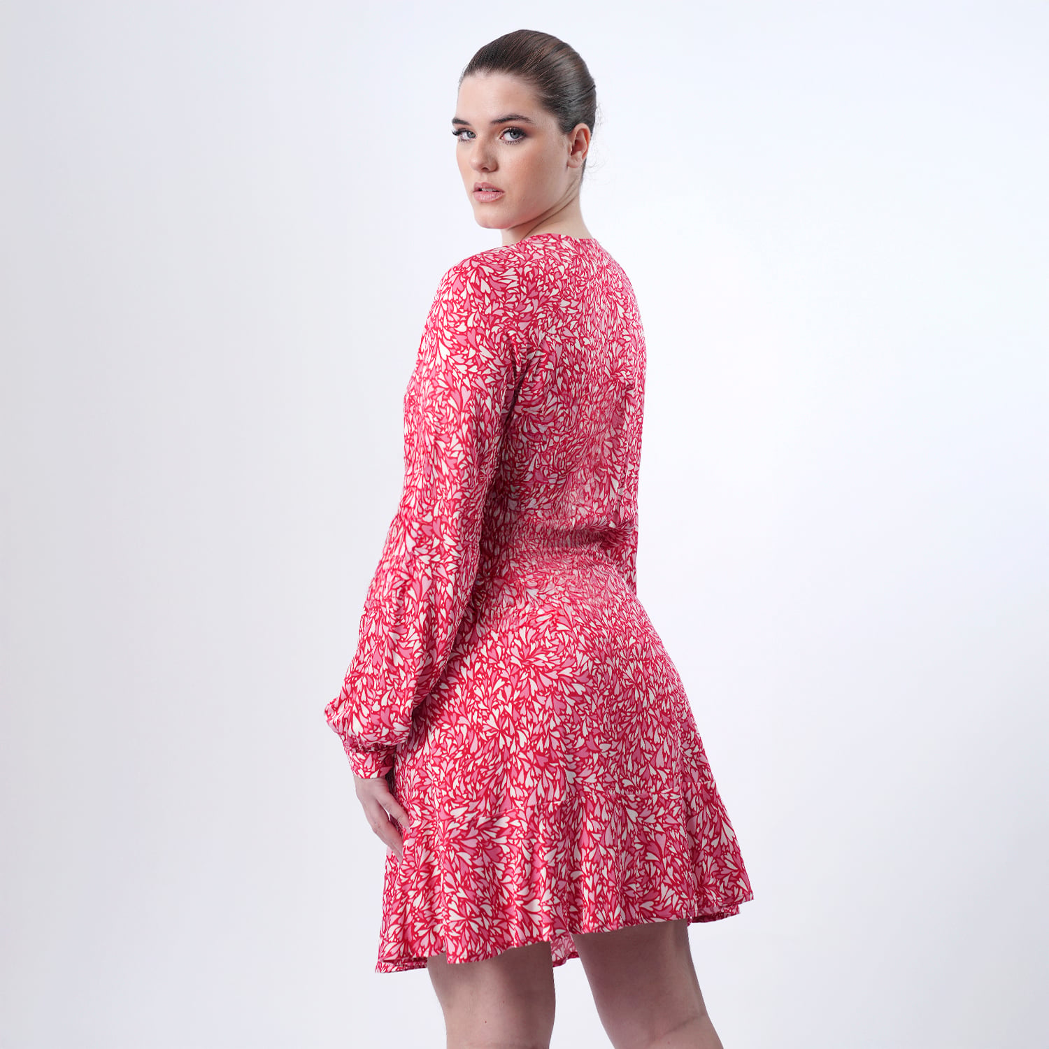 VESTIDO ESTAMPADO CORAZON MUJER BENETTON - 2