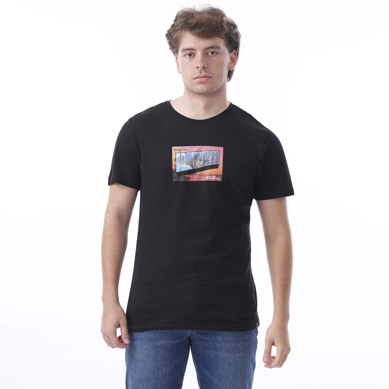 POLO ESTAMPADO DELANTERO HOMBRE BENETTON - 1