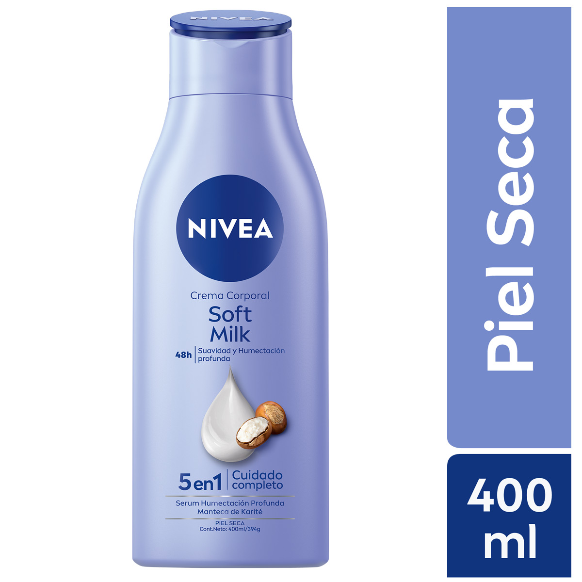 NIVEA BODY SOFT MILK (PIEL SECA) 400ML - 1