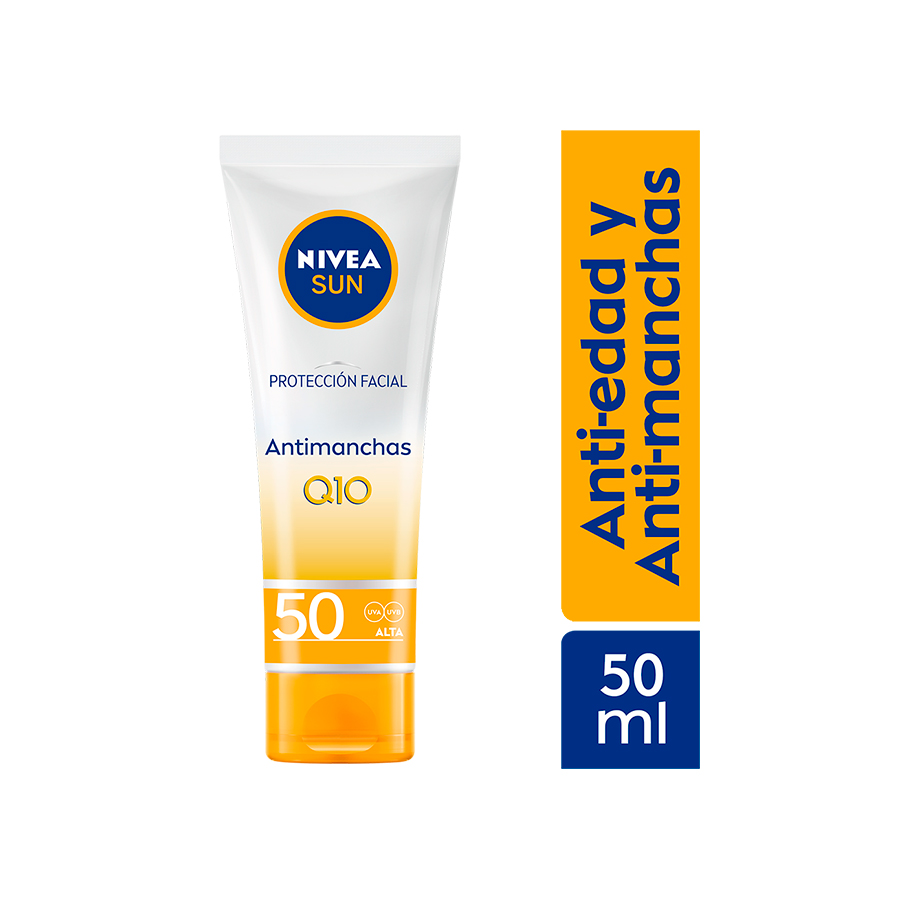 NIVEA SUN FACE ANTIEDAD Y ANTIPIGMENT FPS50 50ML - 1