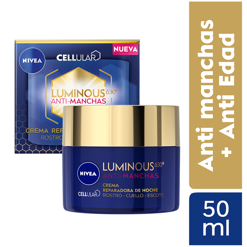 NIVEA LUMINOUS CREMA DE NOCHE 50ML - 1