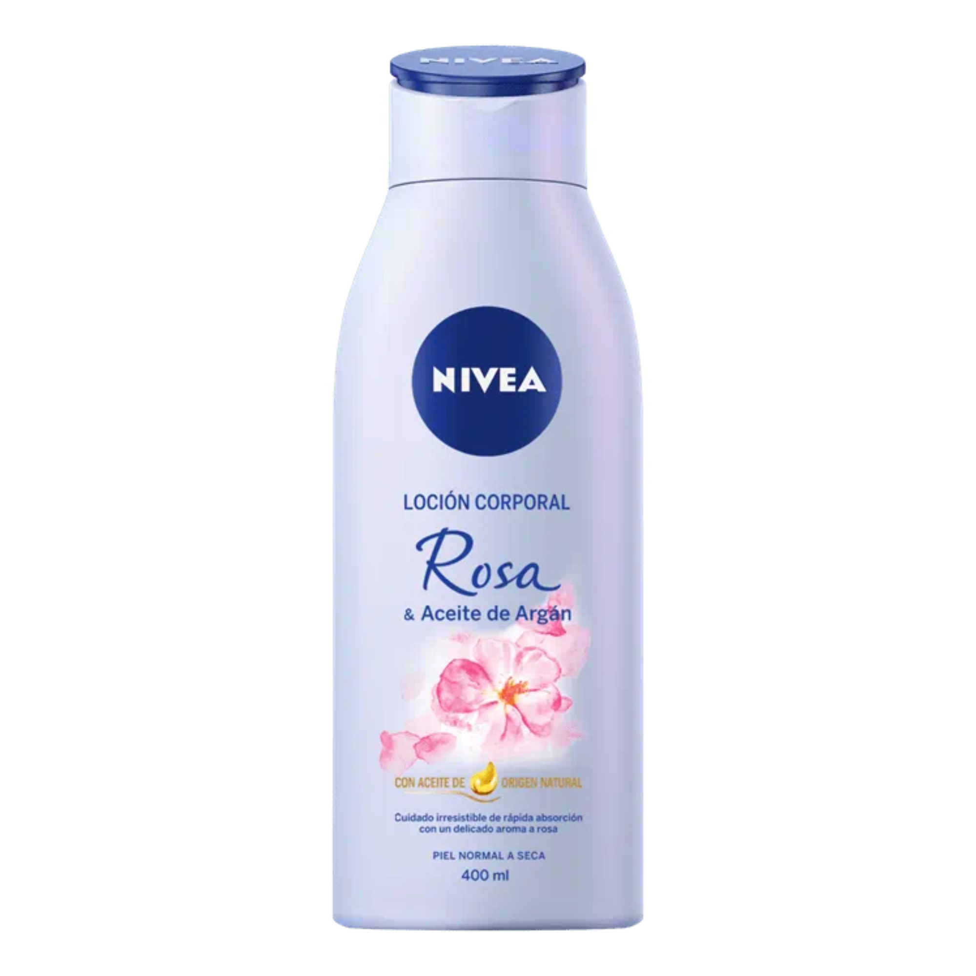 NIVEA LOCIÓN CORPORAL ROSA Y ACEITE DE ARGÁN 400 ML - 1