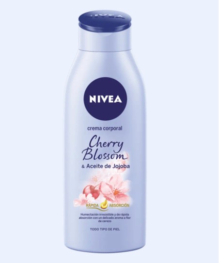 NIVEA BODY SENSES CHERRY BLOSSOM Y JOJOBA OIL 400ML - 1