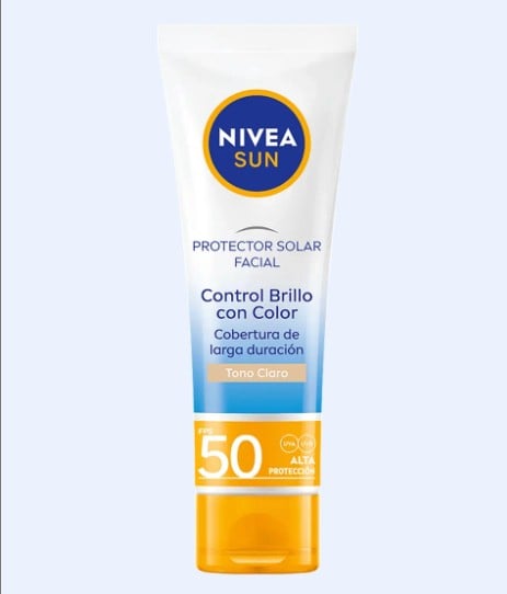 NIVEA SUN FACE SHINE CONTROL CREAM  FPS50 50ML MEDIUM - 1