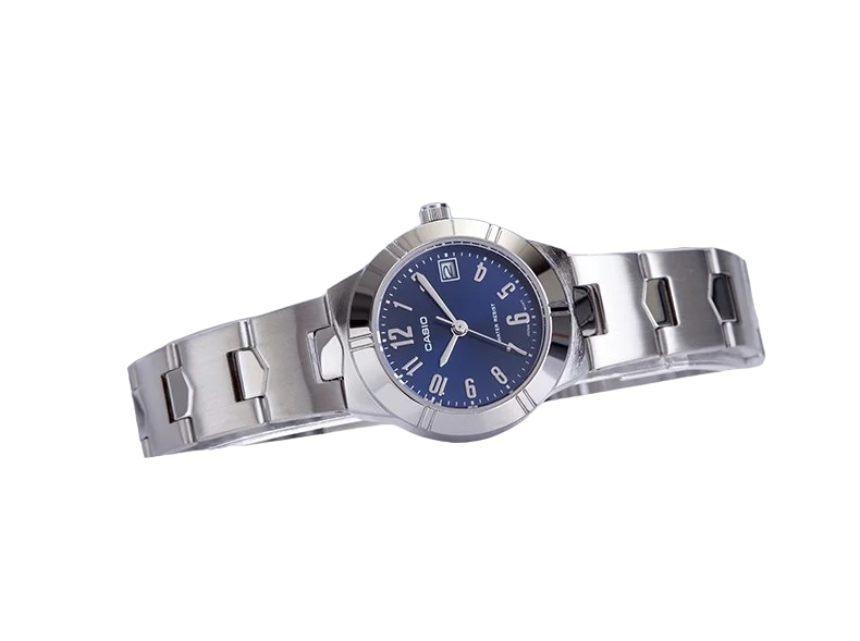 RELOJ CASIO MUJER ANÁLOGO PLATEADO LTP-1241D-2A2 - 2