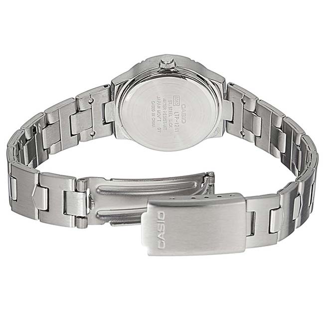RELOJ CASIO MUJER ANÁLOGO PLATEADO LTP-1241D-2A2 - 3