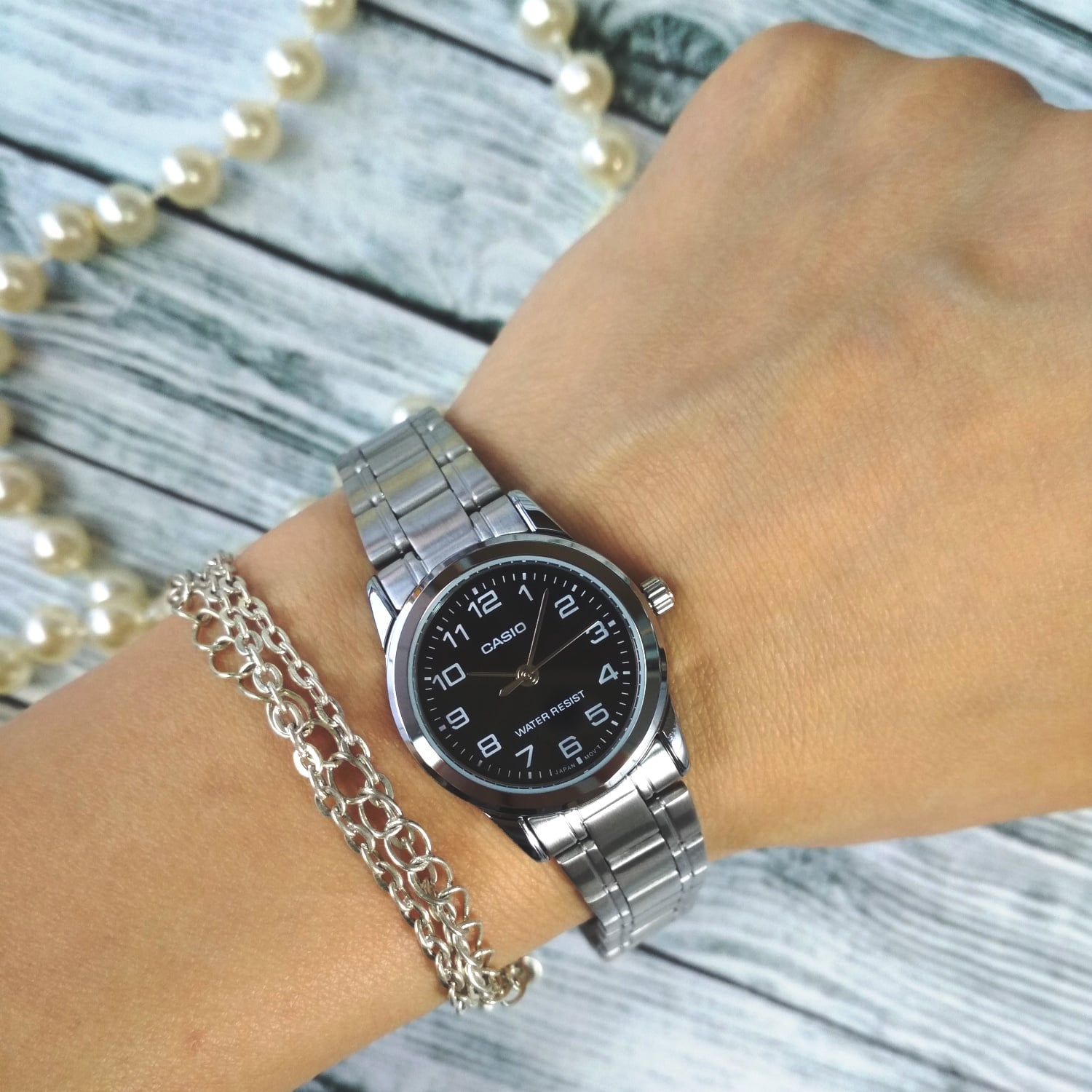 RELOJ CASIO MUJER ANÁLOGO LTP-V001D-1B - 3