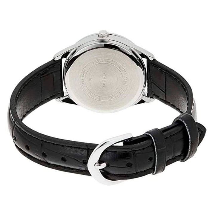RELOJ CASIO MUJER ANÁLOGO NEGRO LTP-V001L-7BUDF - 3