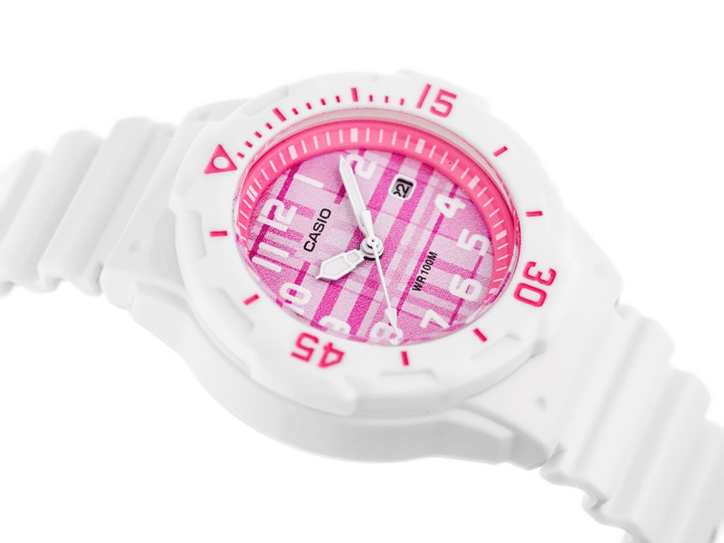 RELOJ CASIO MUJER ANÁLOGO BLANCO LRW-200H-4CVDF - 2