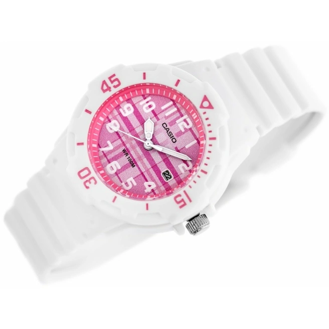 RELOJ CASIO MUJER ANÁLOGO BLANCO LRW-200H-4CVDF - 3