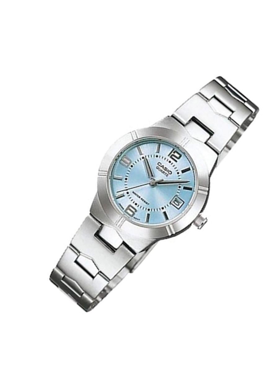 RELOJ CASIO MUJER ANÁLOGO PLATEADO LTP-1241D-2ADF - 2