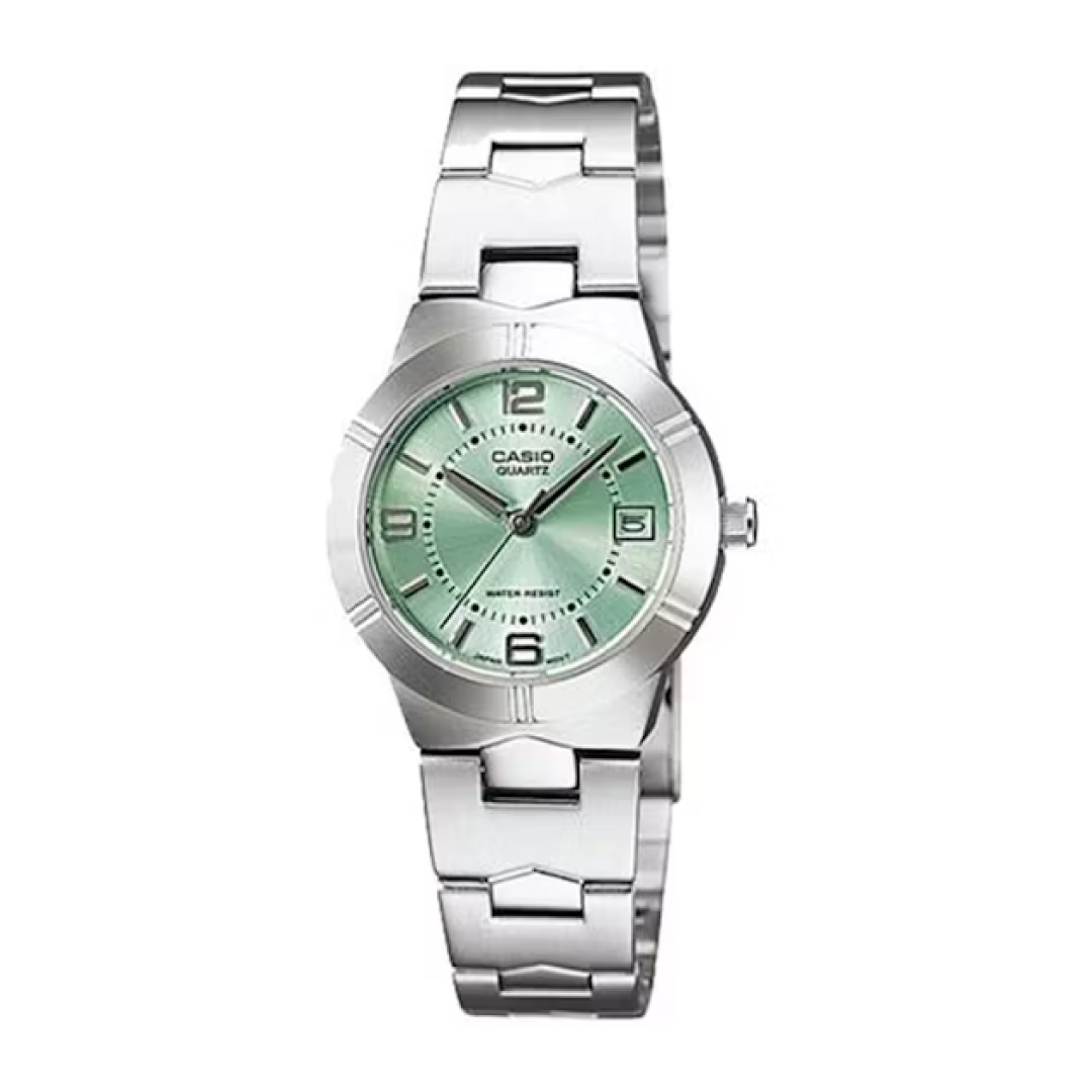 RELOJ CASIO MUJER ANÁLOGO LTP-1241D-3ADF - 1
