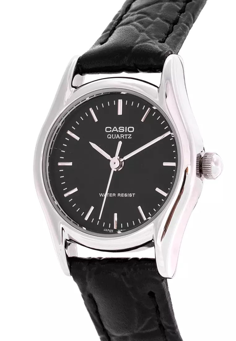 RELOJ CASIO MUJER ANÁLOGO NEGRO LTP-1094E-1ARDF - 3