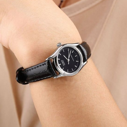 RELOJ CASIO MUJER ANÁLOGO NEGRO LTP-1094E-1ARDF - 5