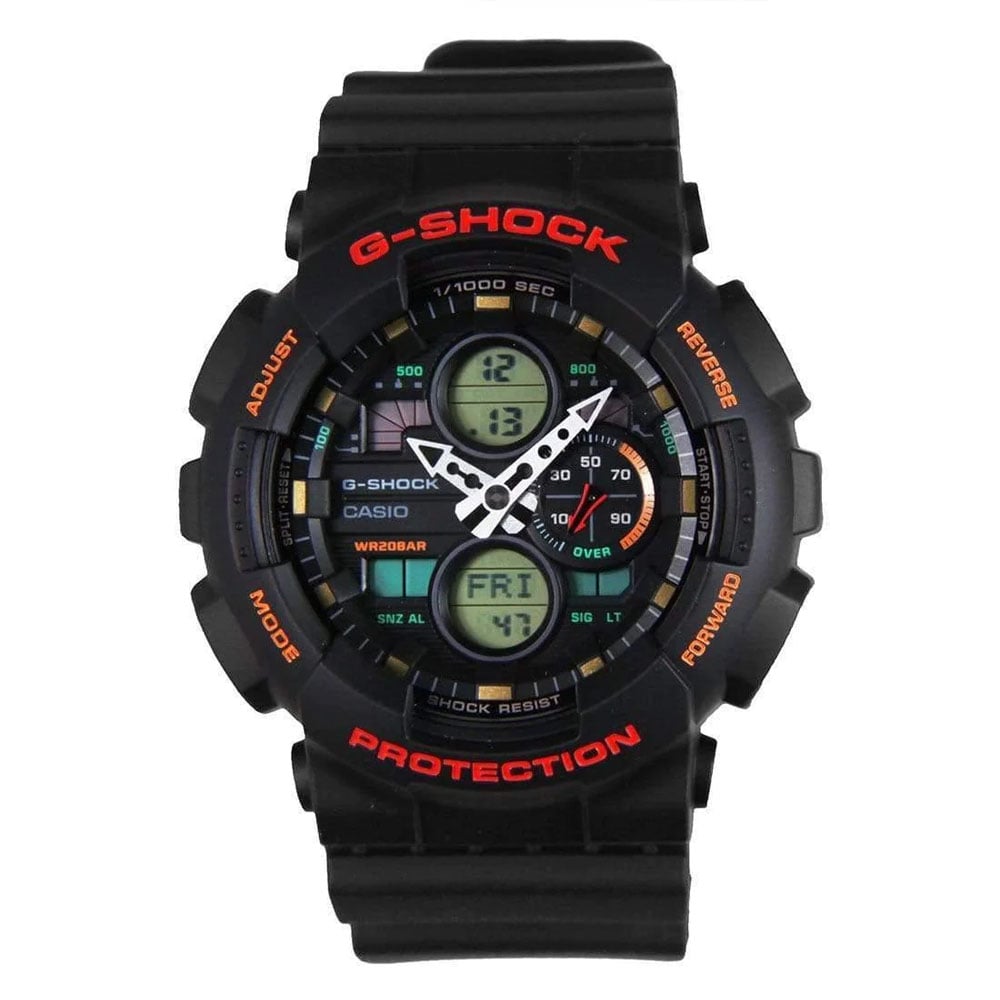 RELOJ HOMBRE ANÁLOGO GA-140-1A4DR RESINA - 1