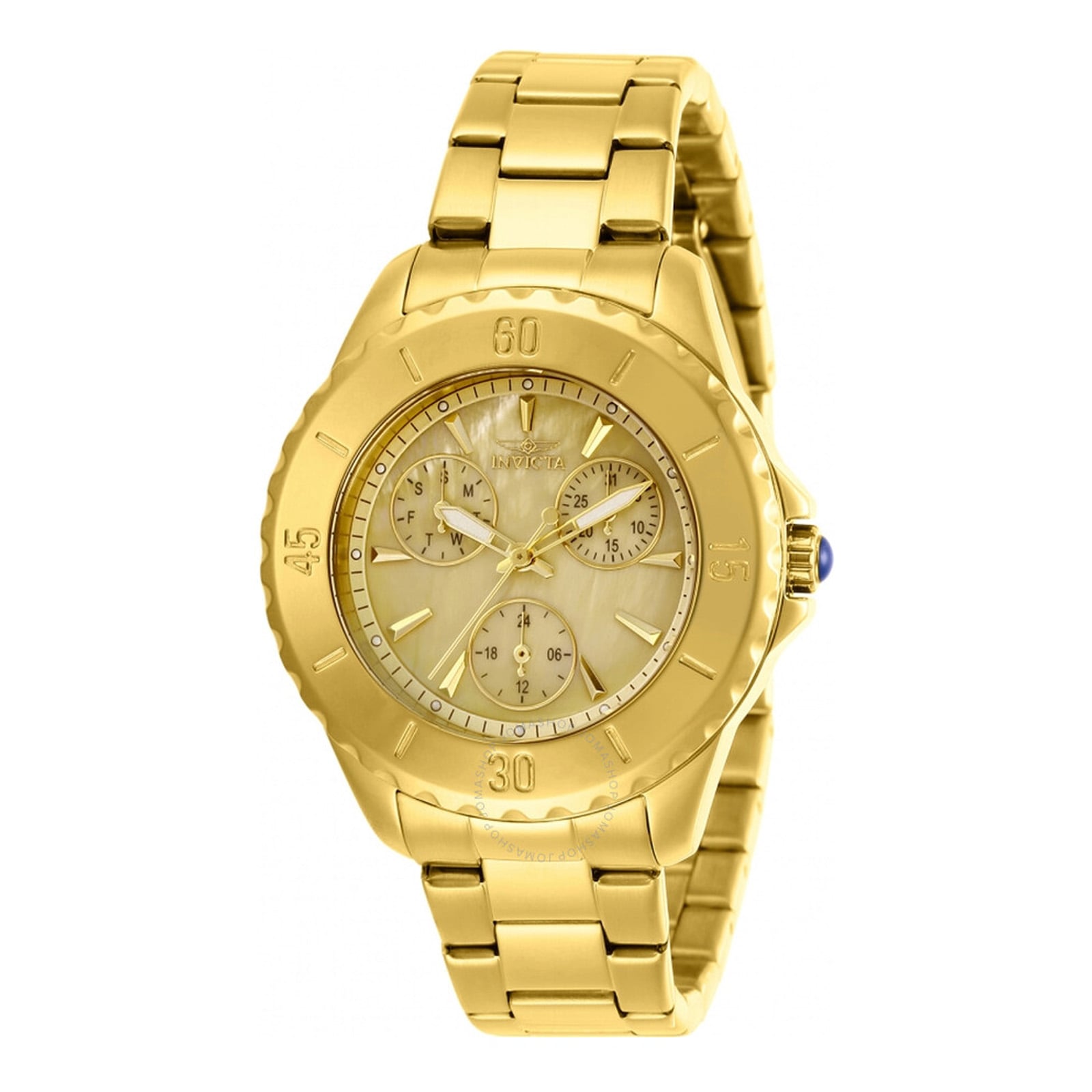 RELOJ INVICTA MUJER ANÁLOGO ANGEL 29107 DORADO ACERO - 1