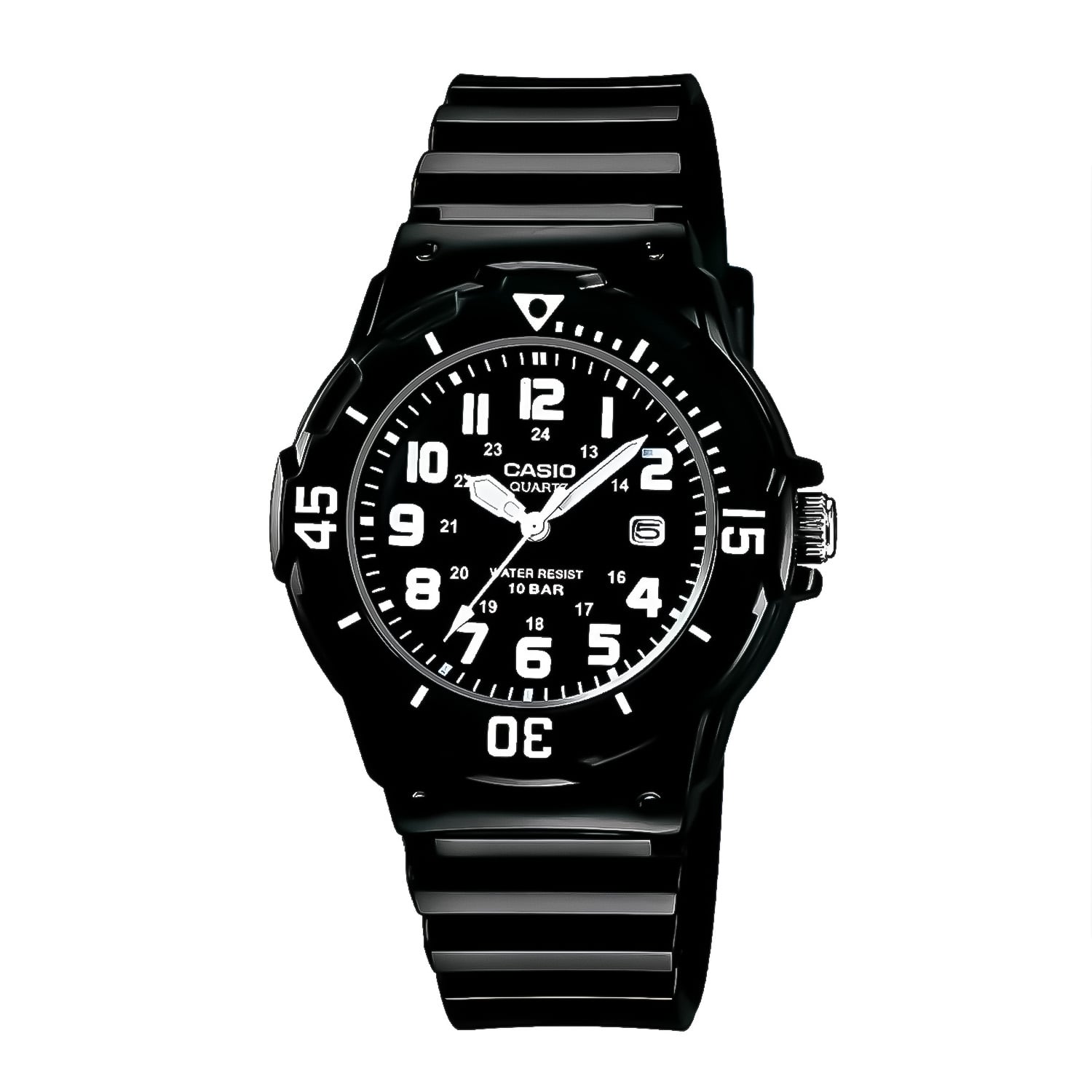 RELOJ CASIO LRW-200H-1BVDF MUJER RESINA NEGRO - 1