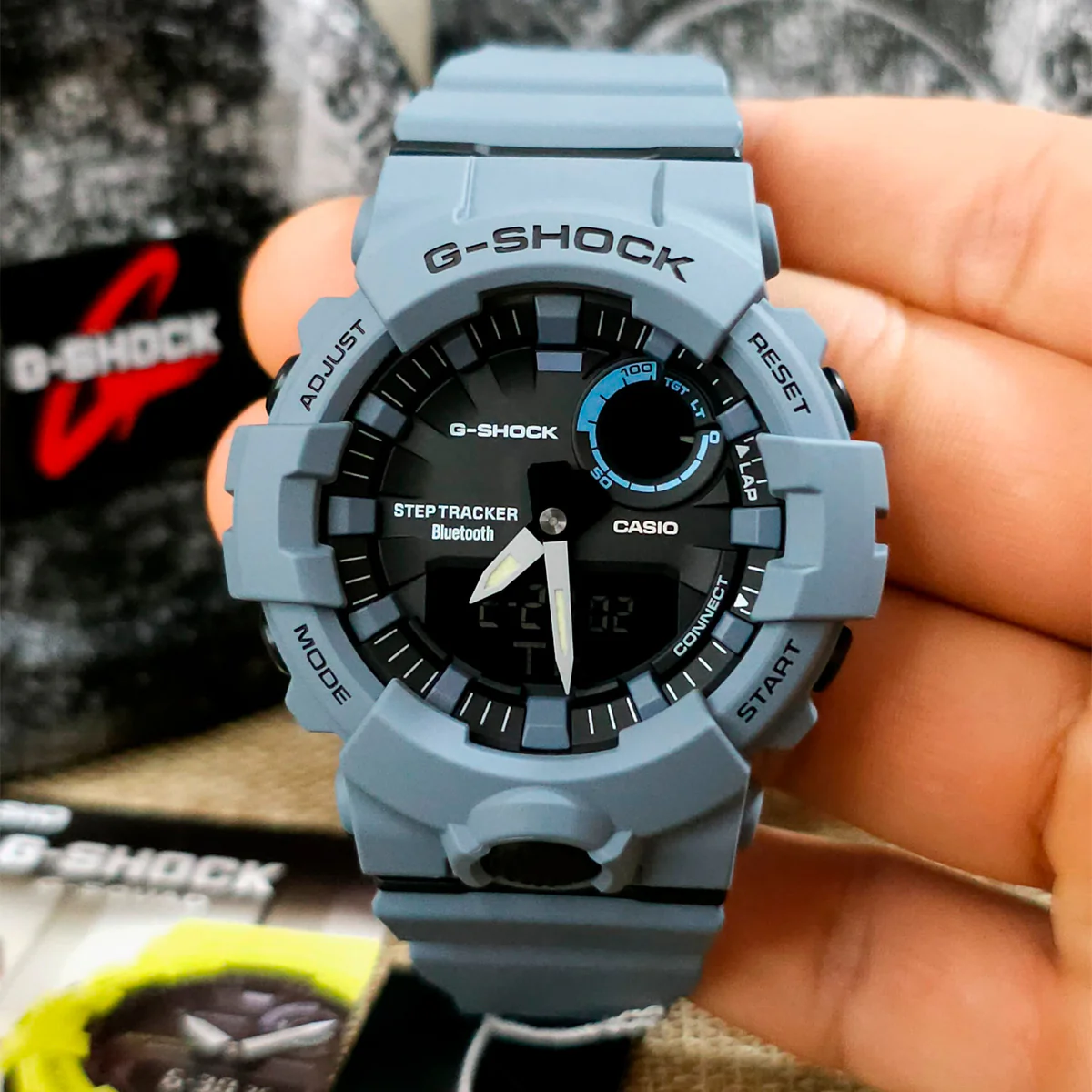 RELOJ G-SHOCK GBA-800UC-2A HOMBRE RESINA AZUL - 2
