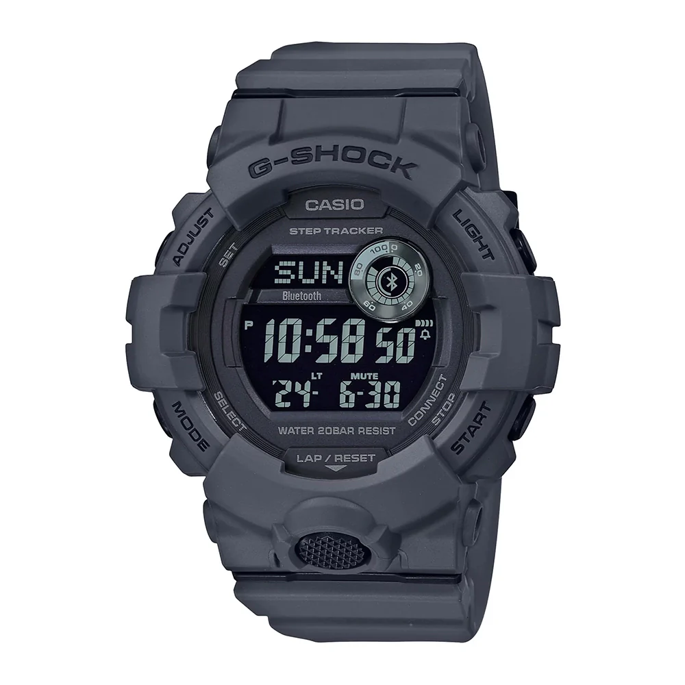 RELOJ G-SHOCK GBD800UC-8 HOMBRE BLUETOOTH GRIS - 1