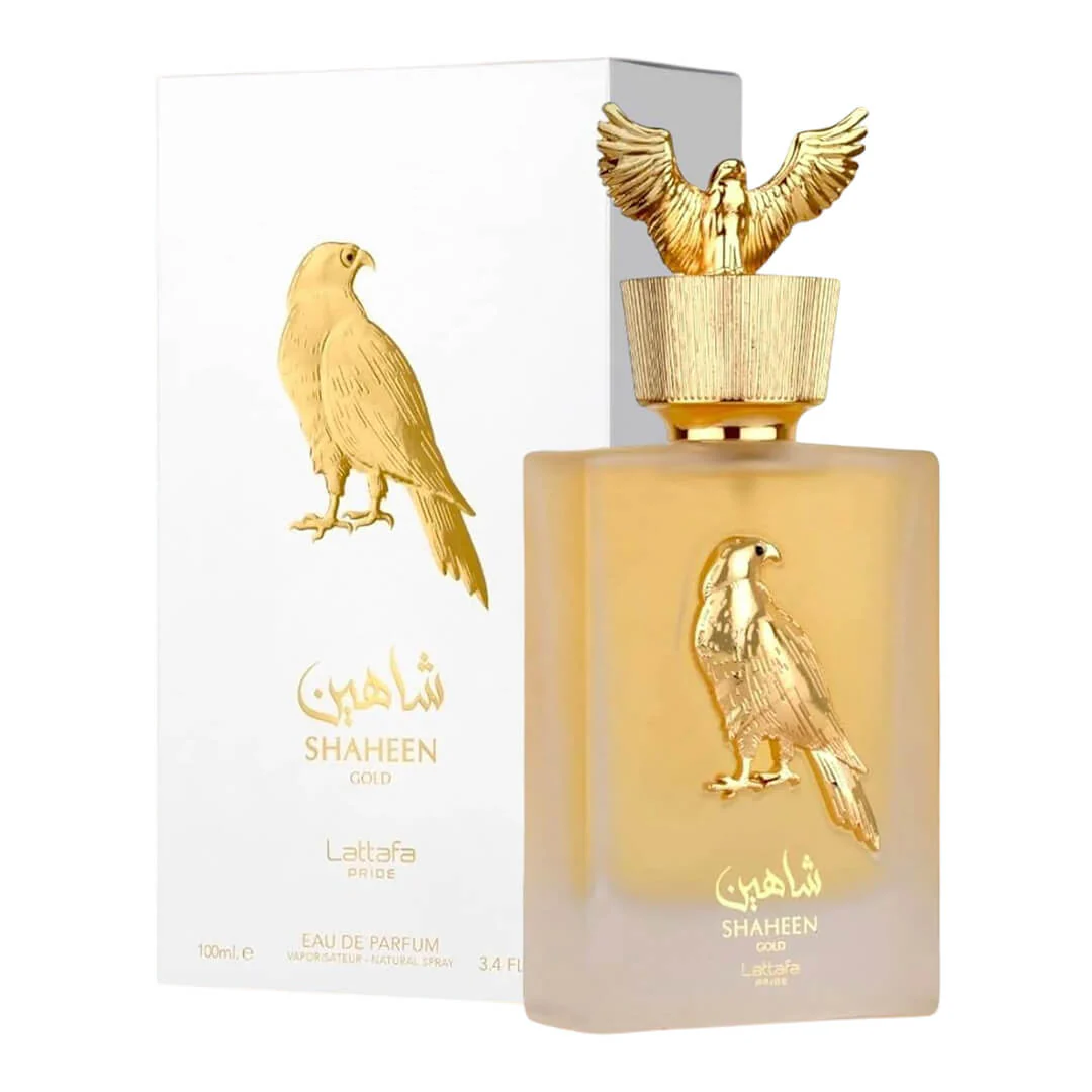 PERFUME LATTAFA SHAHEEN GOLD UNISEX EDP 100ML - 1