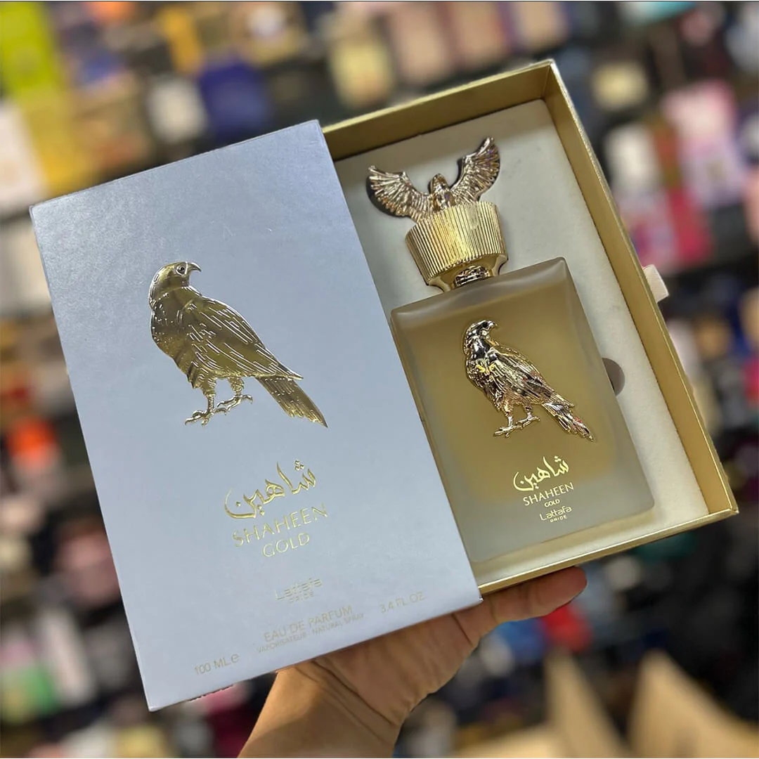 PERFUME LATTAFA SHAHEEN GOLD UNISEX EDP 100ML - 3