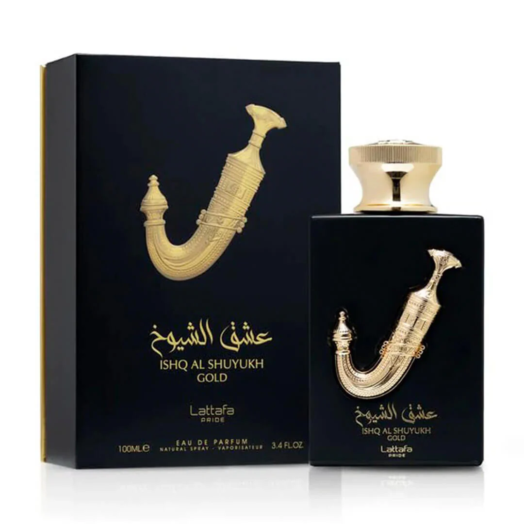 PERFUME LATTAFA ISHQ AL SHUYUKH GOLD UNISEX EDP 100ML - 1