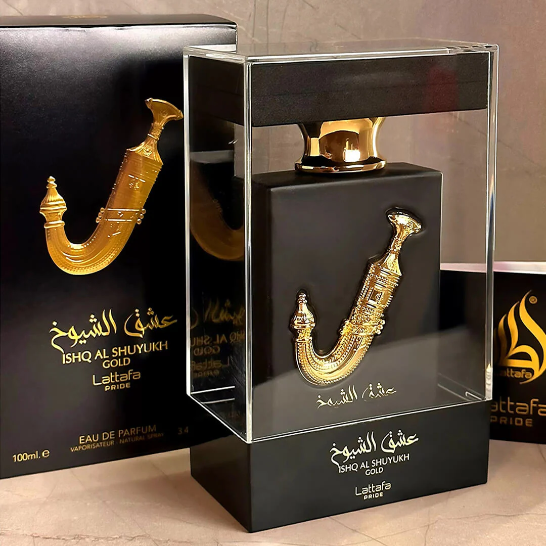 PERFUME LATTAFA ISHQ AL SHUYUKH GOLD UNISEX EDP 100ML - 4
