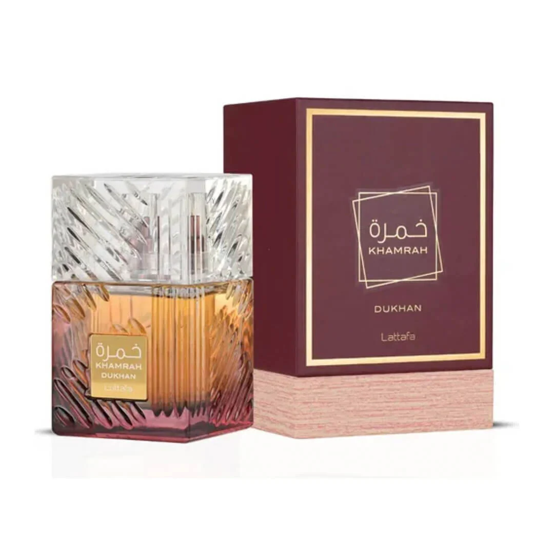 PERFUME LATTAFA KHAMRAH DUKHAN HOMBRE EDP 100ML - 1
