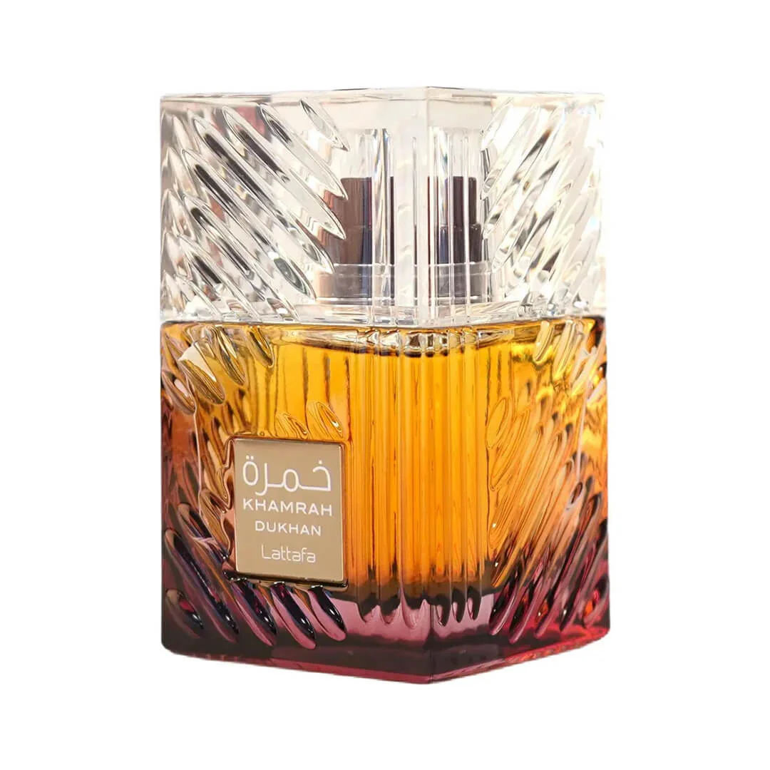 PERFUME LATTAFA KHAMRAH DUKHAN HOMBRE EDP 100ML - 3