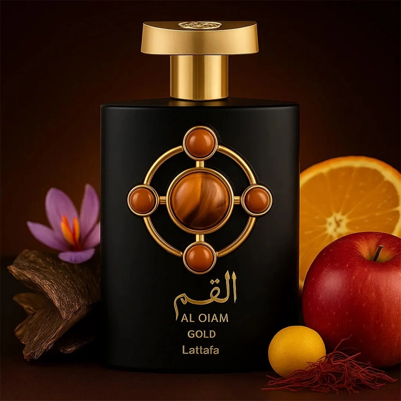 PERFUME LATTAFA AL QIAM GOLD EDP 100ML - 3