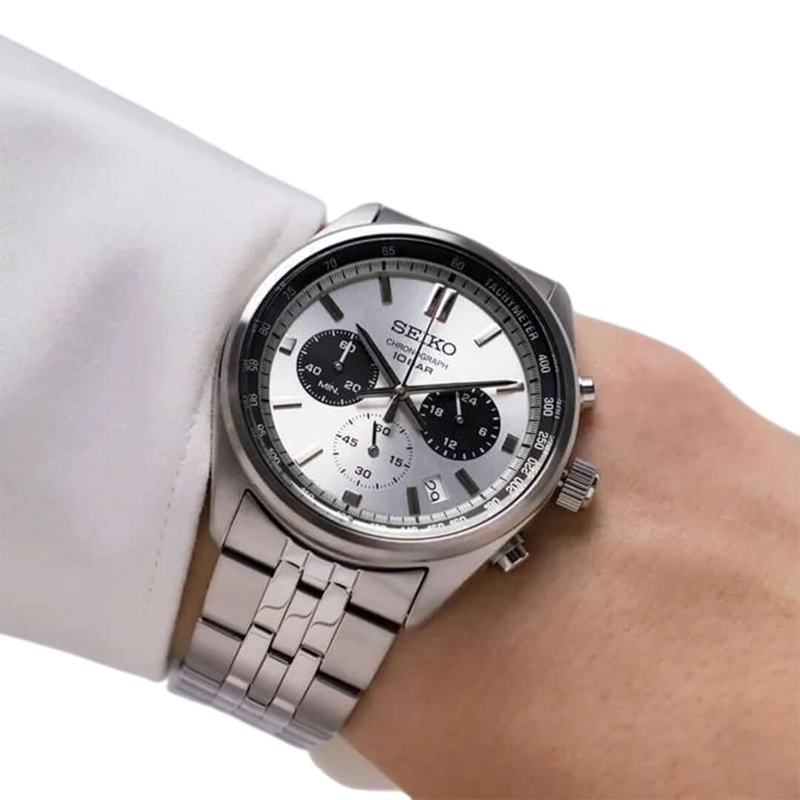 RELOJ SEIKO ESSENTIALS SSB425 HOMBRE ACERO PLATEADO - 4
