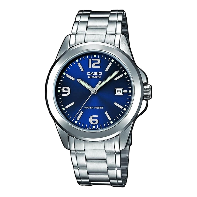 RELOJ CASIO MTP-1215A-2A HOMBRE ACERO PLATEADO - 1