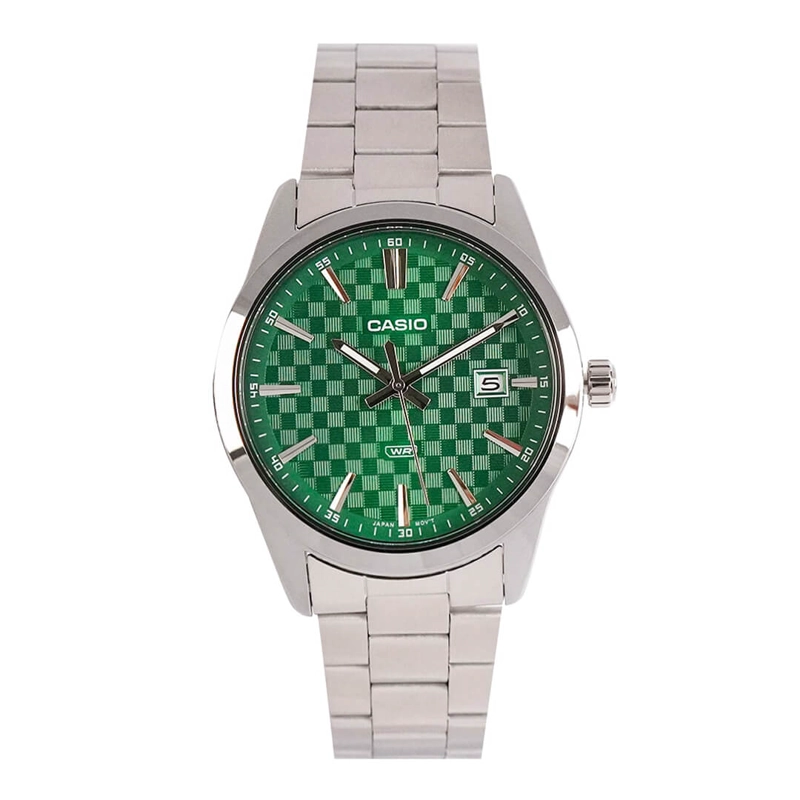 RELOJ CASIO MTP-VD03D-3A1 ACERO PLATEADO HOMBRE - 2