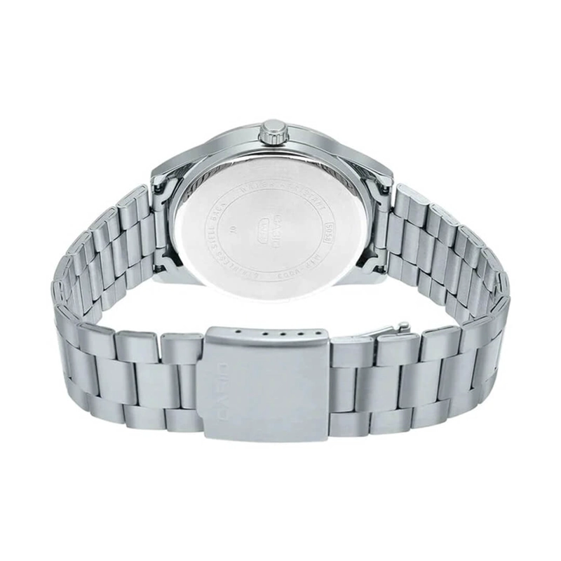 RELOJ CASIO MTP-VD03D-3A1 ACERO PLATEADO HOMBRE - 4