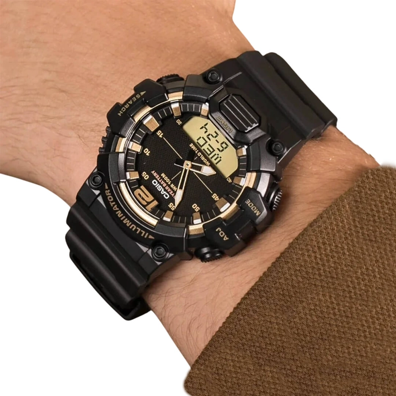 RELOJ CASIO HDC-700-9AV HOMBRE RESINA NEGRO - 2