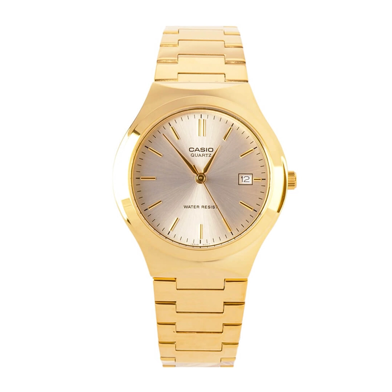 RELOJ MTP-1170N-9A HOMBRE ACERO DORADO - 2