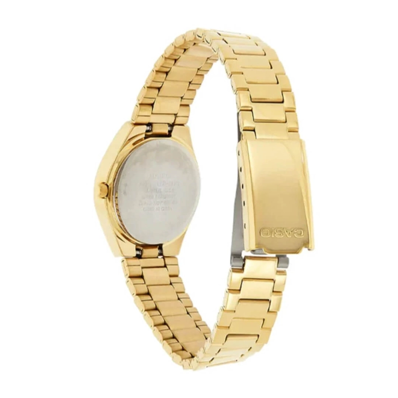 RELOJ MTP-1170N-9A HOMBRE ACERO DORADO - 3