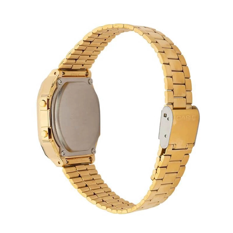 RELOJ CASIO A168WG-9W ACERO DORADO HOMBRE - 2