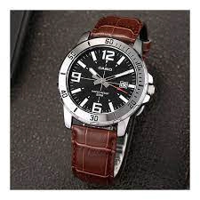 RELOJ CASIO MTP-VD01L-1B CUERO MARRÓN HOMBRE - 3