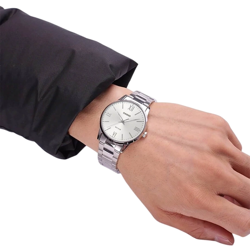 RELOJ CASIO MTP-1303DD-7AV PLATEADO HOMBRE - 2