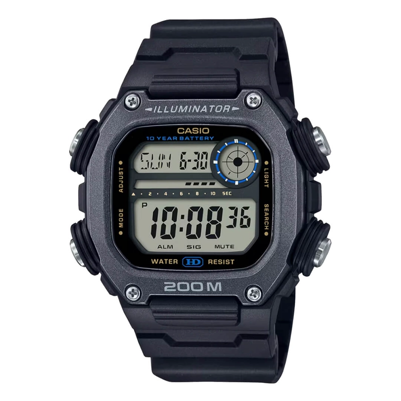 RELOJ CASIO DW-291HX-1AV RESINA NEGRO HOMBRE - 1