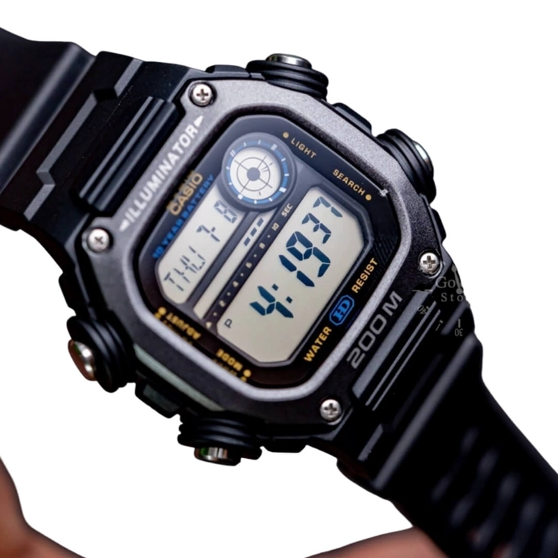 RELOJ CASIO DW-291HX-1AV RESINA NEGRO HOMBRE - 2