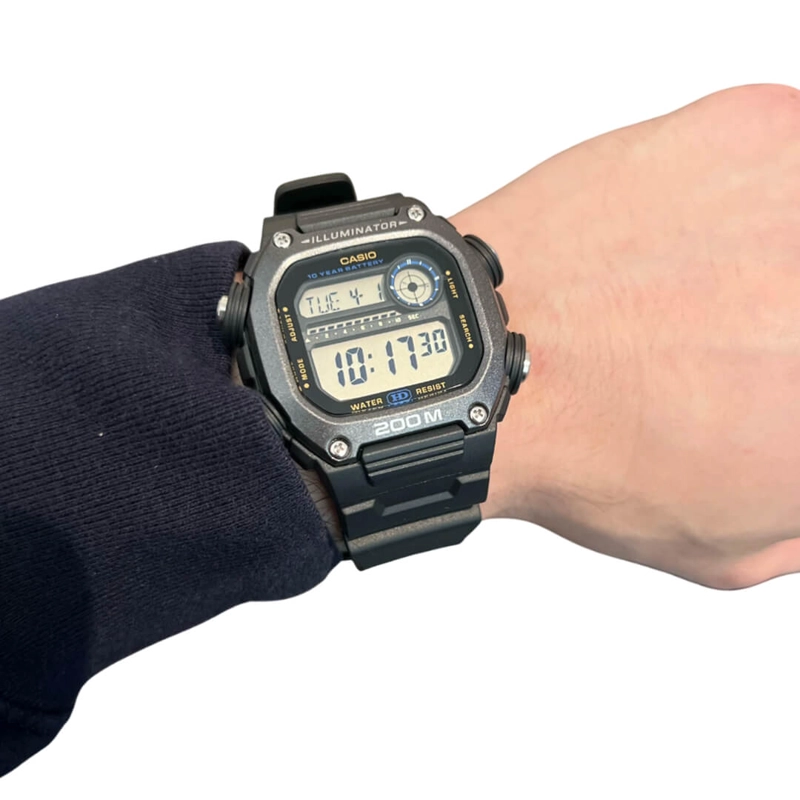 RELOJ CASIO DW-291HX-1AV RESINA NEGRO HOMBRE - 3