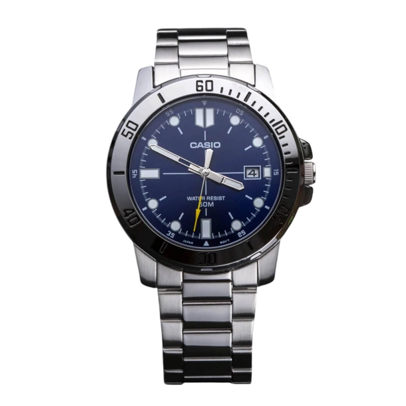 RELOJ CASIO MTP-VD01D-2E ACERO PLATEADO HOMBRE - 2