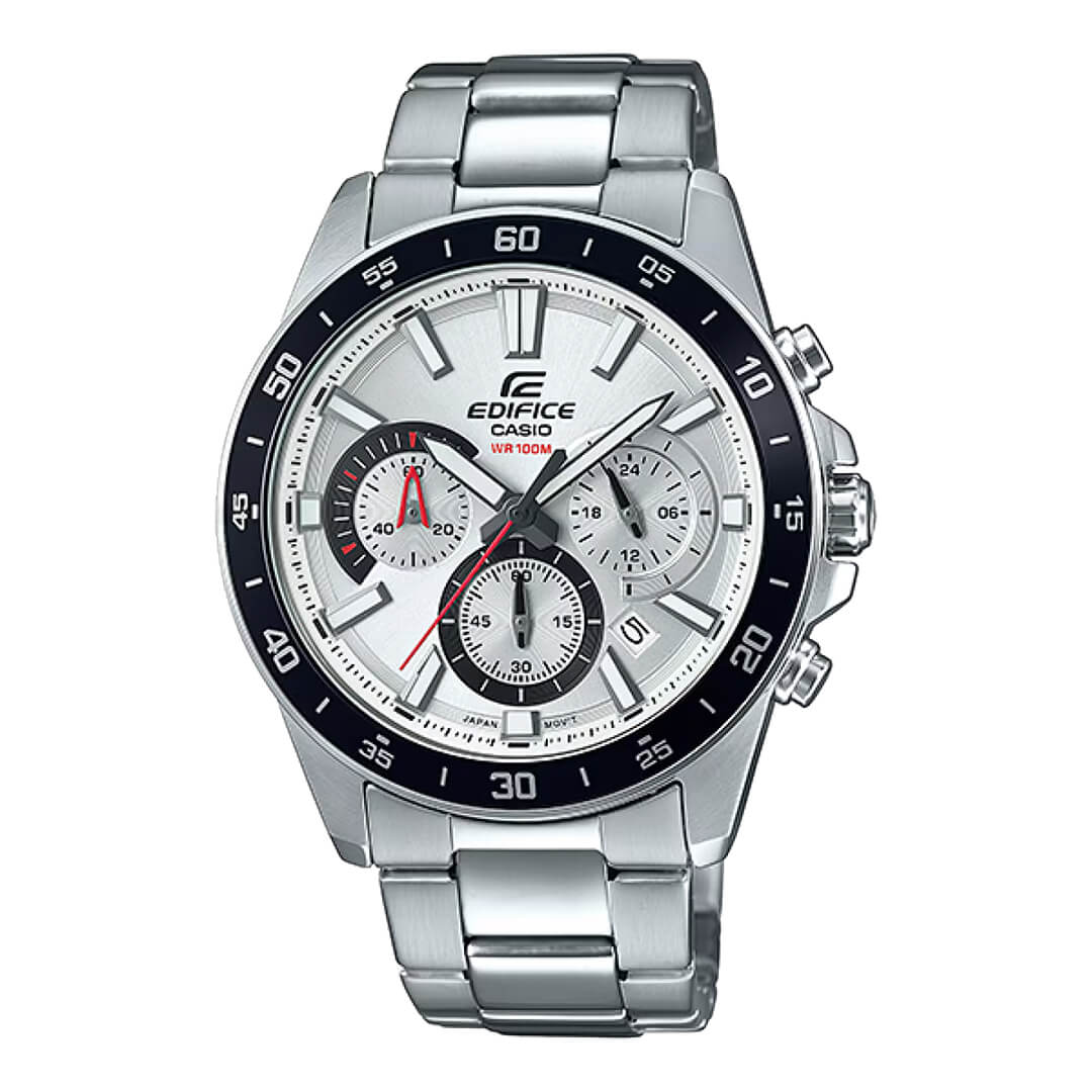 RELOJ EDIFICE EFV-570D-7A HOMBRE ACERO PLATEADO - 1