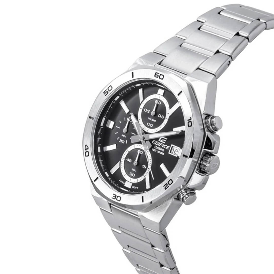RELOJ EDIFICE EFV-640D-1A HOMBRE ACERO NEGRO - 2
