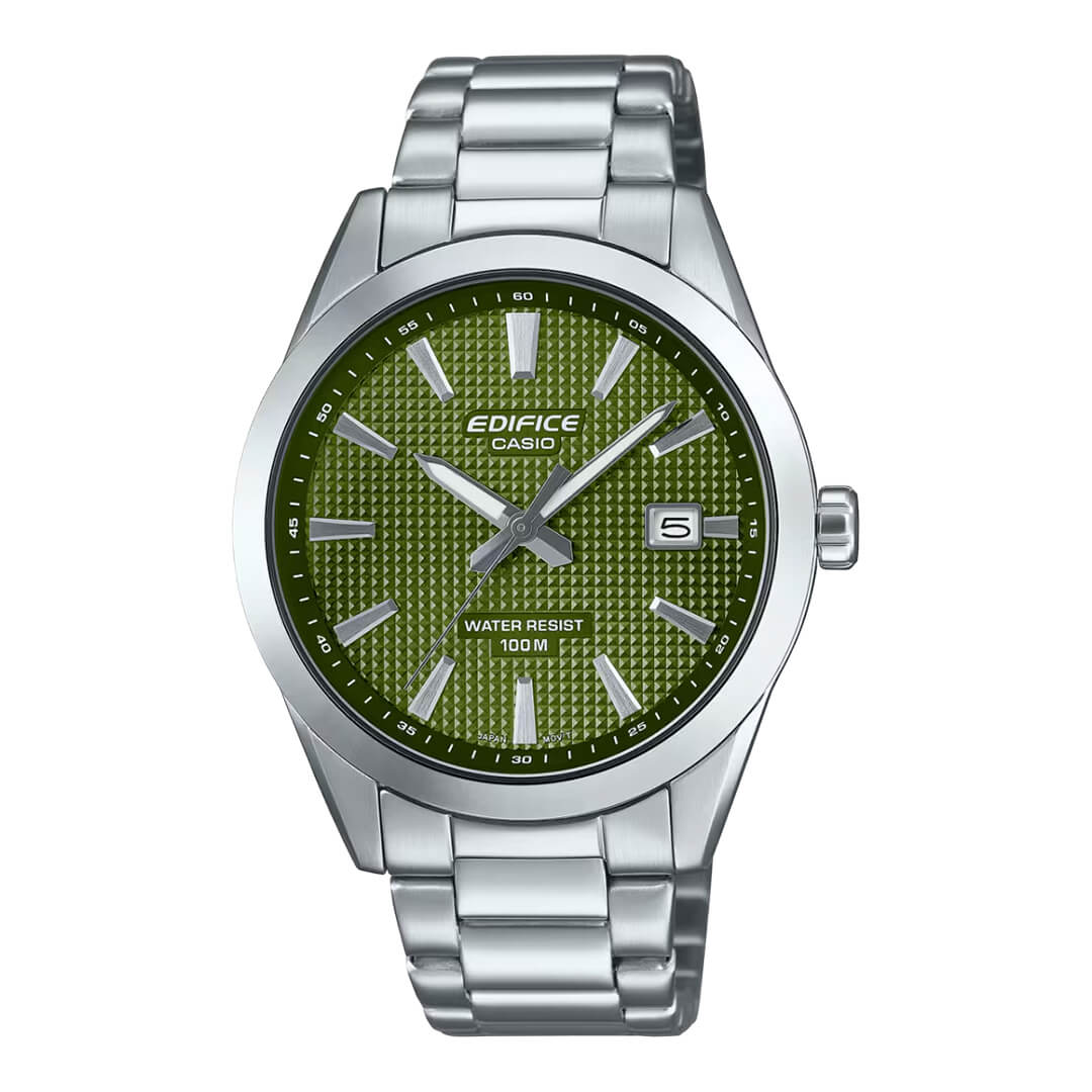 RELOJ EDIFICE EFV-160D-3AVDF HOMBRE ACERO PLATEADO - 1