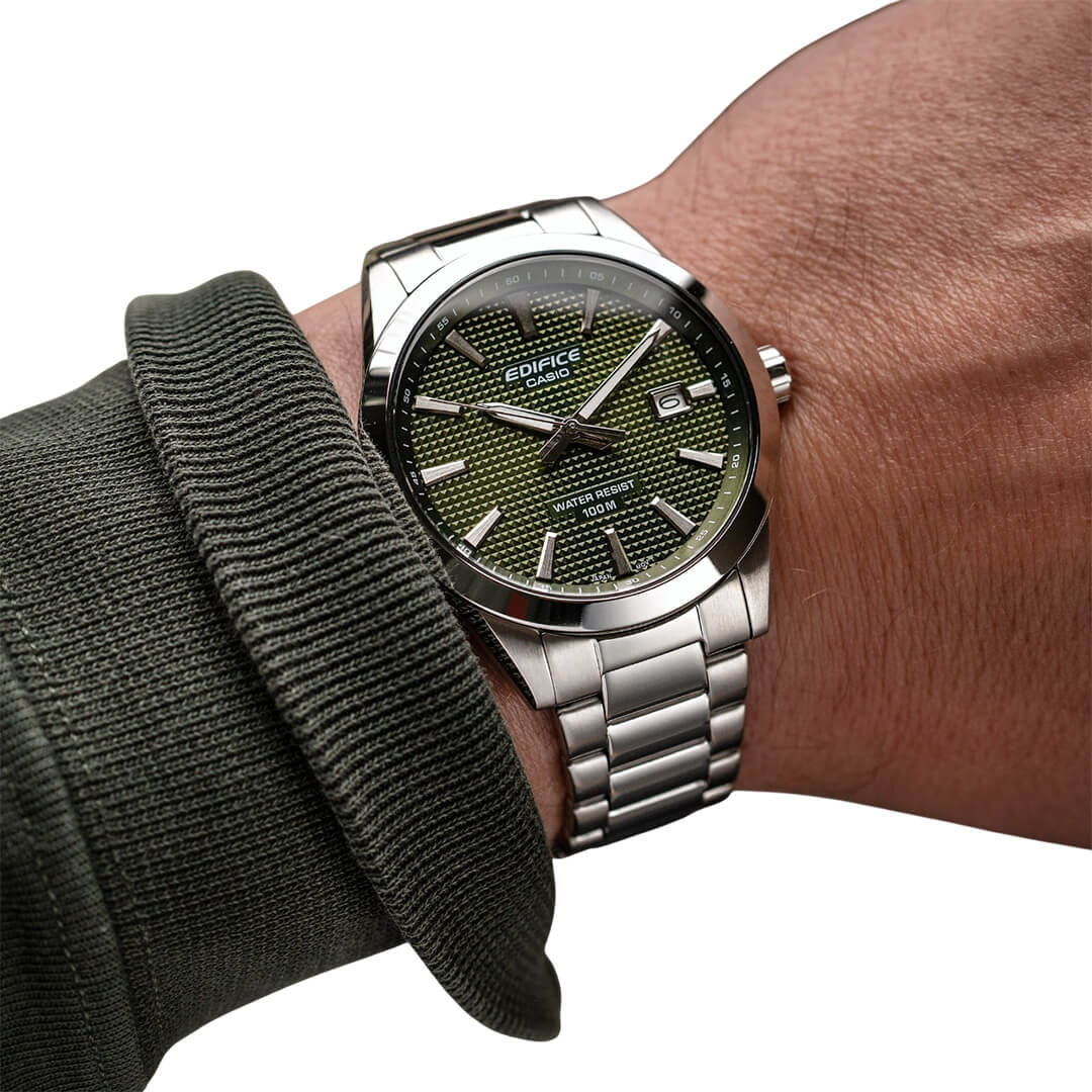 RELOJ EDIFICE EFV-160D-3AVDF HOMBRE ACERO PLATEADO - 3